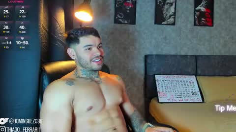 Snapshot of thiagoferrari1 chatting on July 13, 10:12 pm thiago online show from July 13, 10:12 pm