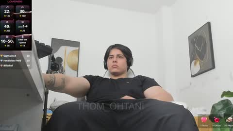 Snapshot of thom_ohtani chatting on July 22, 2:58 am thom_ohtani online show from July 22, 2:58 am