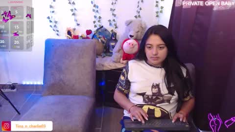 Snapshot of tina_n_charlie chatting on December 3, 12:03 pm Tina N Charlie online show from December 3, 12:03 pm