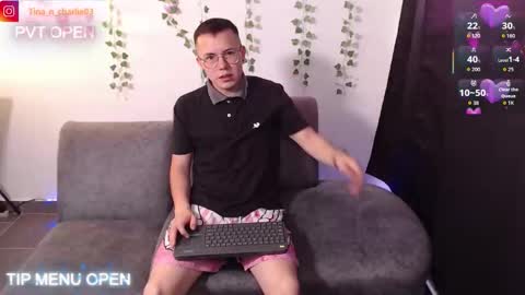 Tina N Charlie online show from April 27, 12:36 pm