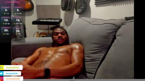 Snapshot of urnewdaddy90 chatting on January 15, 9:02 am Big Daddy online show from January 15, 9:02 am