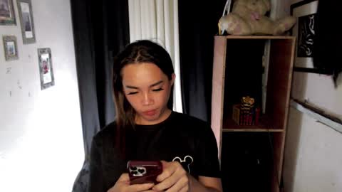 Snapshot of uxie_mew chatting on February 3, 6:22 am Ahn Chiyo online show from February 3, 6:22 am