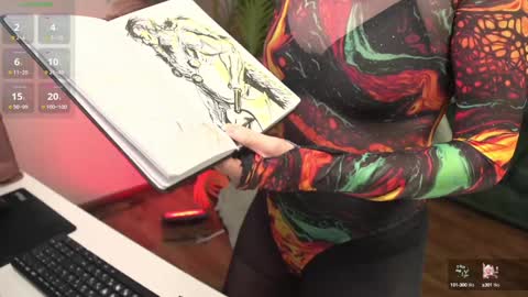 Snapshot of velvetvalkyries chatting on January 19, 4:57 pm CLEOshort hair TIna long hair online show from January 19, 4:57 pm