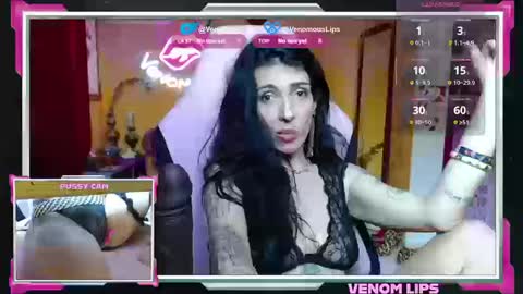 Snapshot of venomouslips chatting on September 15, 1:44 pm VenomLips online show from September 15, 1:44 pm