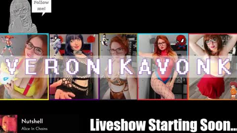 Snapshot of veronikavonk chatting on February 10, 6:56 pm Veronika von Kleist online show from February 10, 6:56 pm
