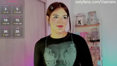 Snapshot of viamiel chatting on July 19, 3:21 am Viamel online show from July 19, 3:21 am