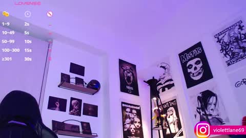 Snapshot of violettlane chatting on January 9, 11:13 pm Violeta online show from January 9, 11:13 pm