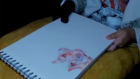 Snapshot of waningrosee chatting on March 8, 10:45 pm Waningrose Lu online show from March 8, 10:45 pm