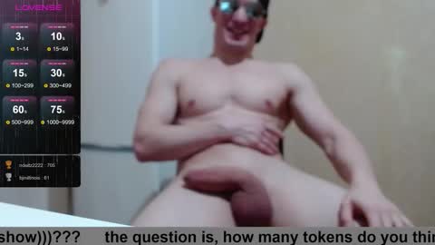 SexyMan online show from November 14, 1:43 pm