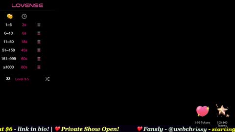 Snapshot of webchrissy chatting on March 2, 10:03 am Chrissy online show from March 2, 10:03 am