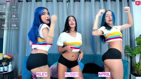 Snapshot of wetnaughtygirls chatting on May 10, 2:17 am MY TEAM RUBBYAPRILRILEY online show from May 10, 2:17 am