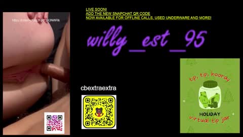 Snapshot of willy_est_95 chatting on December 16, 2:49 am willy_est_95 online show from December 16, 2:49 am
