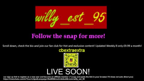 willy_est_95 online show from January 13, 3:28 pm