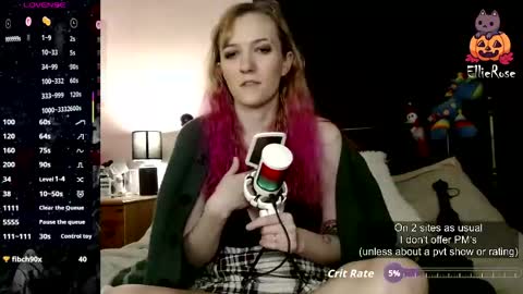 EllieeRose online show from March 18, 8:01 pm