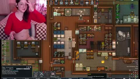 Snapshot of xo_sadie chatting on December 22, 8:05 am Xo Sadie online show from December 22, 8:05 am