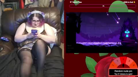 Snapshot of xonerdykitty chatting on March 14, 3:34 am Nerdykitty online show from March 14, 3:34 am