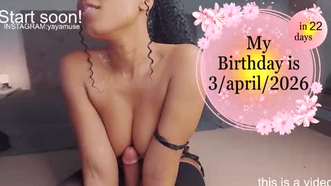 YAYA  online show from March 13, 9:16 am