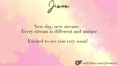 Snapshot of yourlovelykgirlfriend chatting on July 10, 10:01 pm J i w o n online show from July 10, 10:01 pm