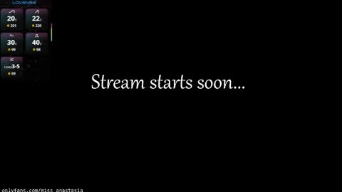 Anastasia online show from May 9, 6:02 pm