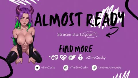 Snapshot of ziny_cosky chatting on May 20, 3:13 am Ziny Cosky online show from May 20, 3:13 am