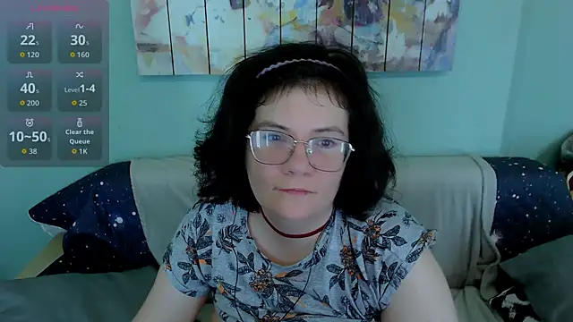 Snapshot of EverlyRays chatting on July 6, 9:39 pm EverlyRays online show from July 6, 9:39 pm