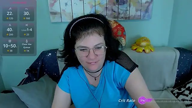 Snapshot of EverlyRays chatting on July 24, 3:32 pm EverlyRays online show from July 24, 3:32 pm
