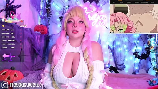 Sweet freya1 online show from October 30, 1:40 am