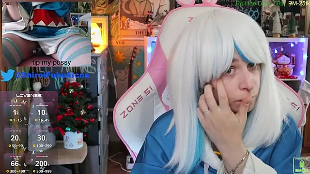 ShiroiFubuki online show from December 12, 8:25 am