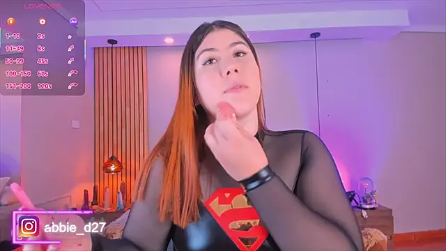 Snapshot of AbbieEdmond chatting on October 15, 4:12 am AbbieEdmond online show from October 15, 4:12 am