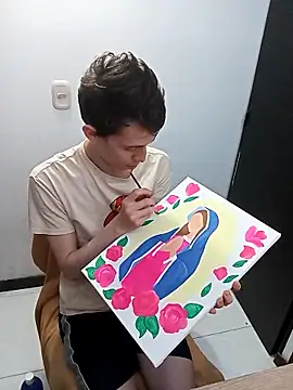 Snapshot of Norehg chatting on March 21, 7:00 am Norehg online show from March 21, 7:00 am