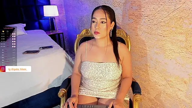 Gaby Blaze online show from February 3, 7:00 pm