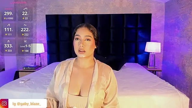 Gaby Blaze online show from February 24, 7:52 pm