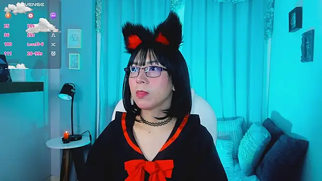 Snapshot of CoralineRicce_ chatting on December 7, 5:15 am CoralineRicce online show from December 7, 5:15 am