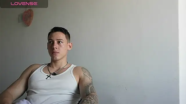 Muscle King Cum online show from July 28, 1:43 pm