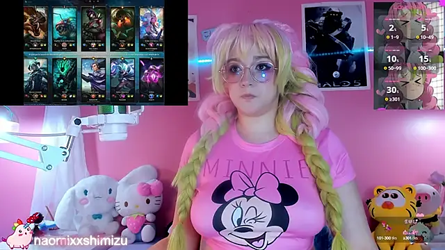 NaomiShimizu online show from January 28, 8:04 pm