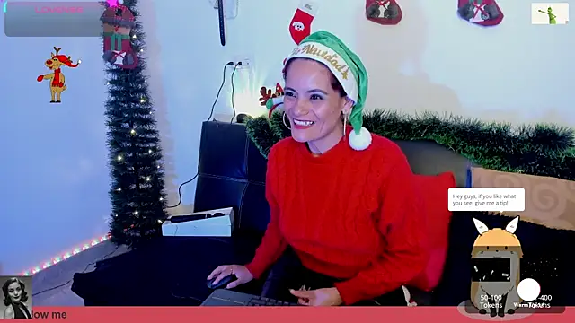 Snapshot of Julieta_Wall_ chatting on December 22, 4:39 am Julieta Wall  online show from December 22, 4:39 am