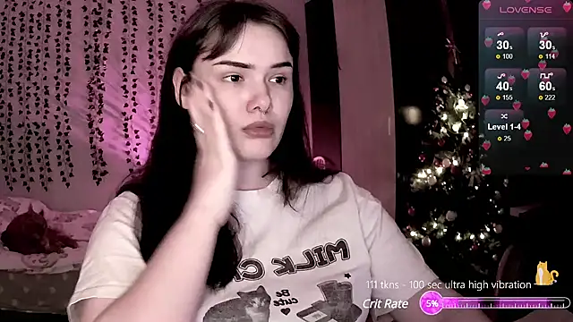 strawberry elfcat online show from December 19, 11:35 pm