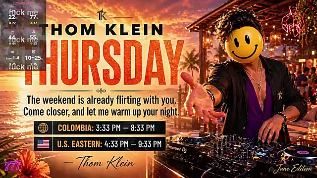 thomklein online show from June 11, 8:40 pm