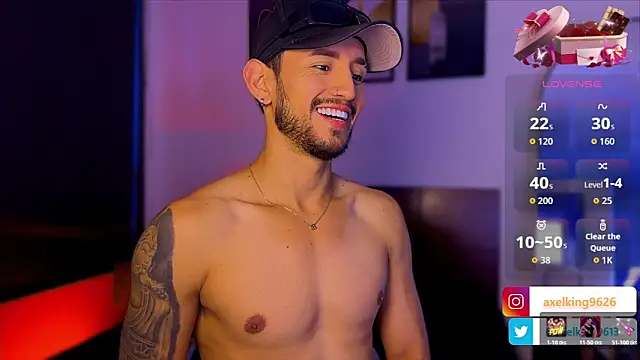 AxelKing1326 online show from February 16, 10:17 pm