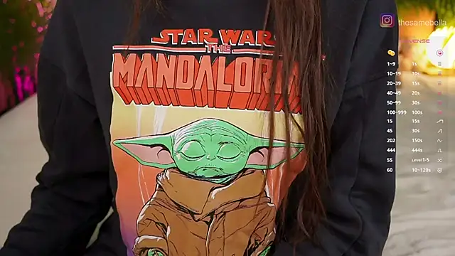 Snapshot of BabyYoda- chatting on November 21, 10:25 am BabyYoda- online show from November 21, 10:25 am