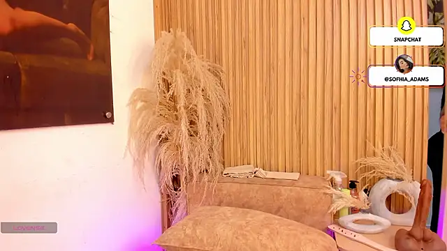 sofhiaa adaams online show from February 25, 10:30 pm