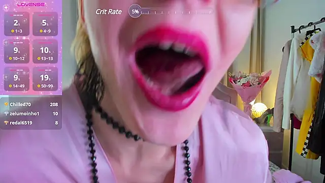 Snapshot of SquirtyAlisa chatting on January 5, 5:30 pm SquirtyAlisa online show from January 5, 5:30 pm