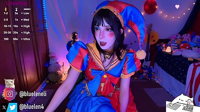 bluelen online show from June 13, 10:35 am