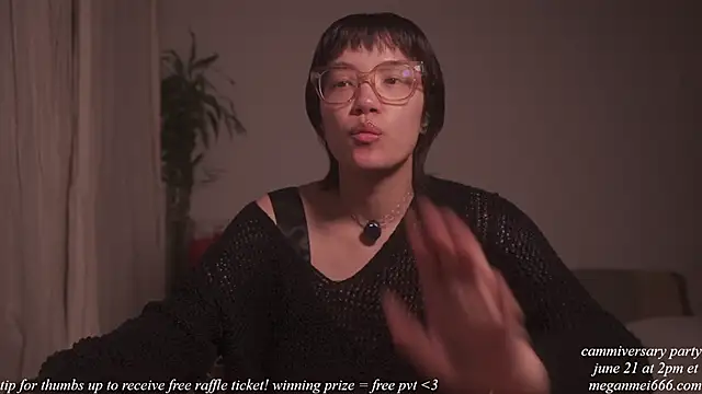 meganmei666 online show from June 21, 2:25 am