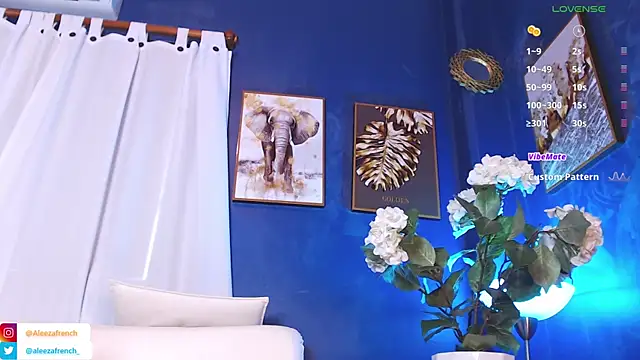 Snapshot of AleezaFrench chatting on December 14, 1:49 pm AleezaFrench online show from December 14, 1:49 pm