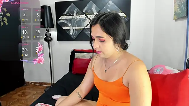Snapshot of SARAMISHA chatting on February 23, 12:19 am SARAMISHA online show from February 23, 12:19 am