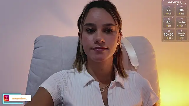 SamanthaWatson online show from March 5, 11:34 pm