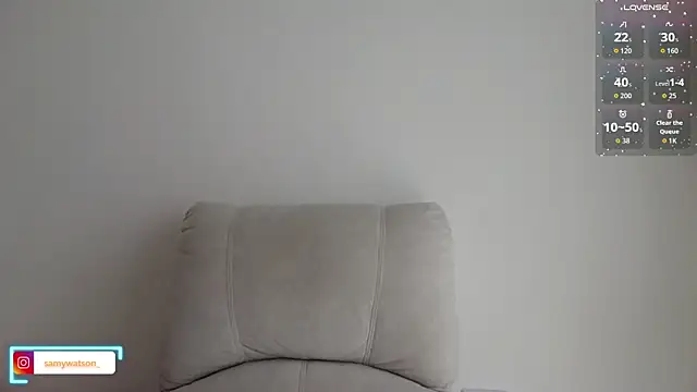 SamanthaWatson online show from June 3, 2:33 pm