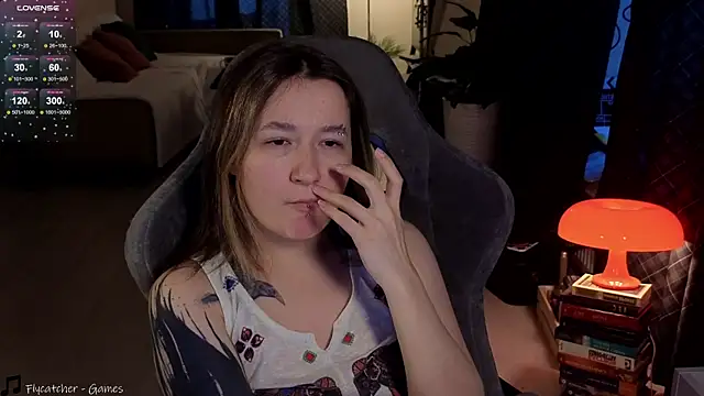 Megan  Hart online show from February 16, 5:48 am