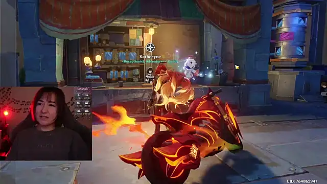 Megan  Hart online show from December 3, 4:31 am